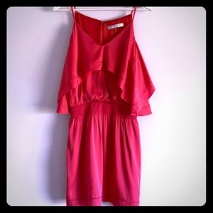 Trina Turk Los Angeles cold shoulder mini dress